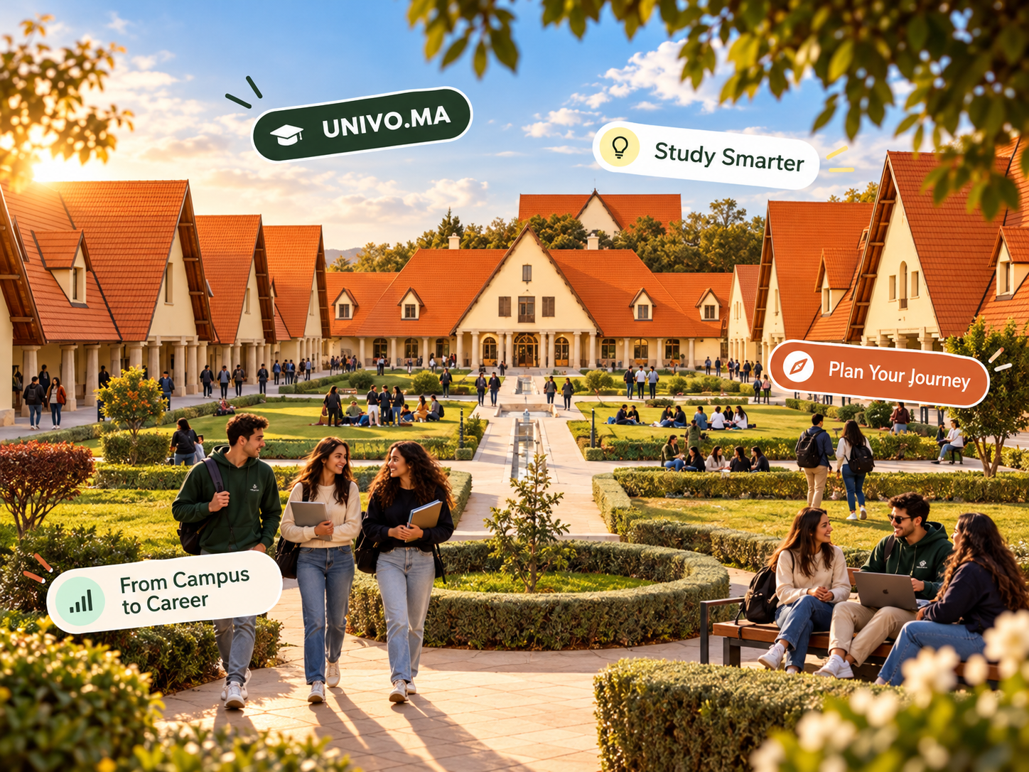 Al Akhawayn University campus in Ifrane